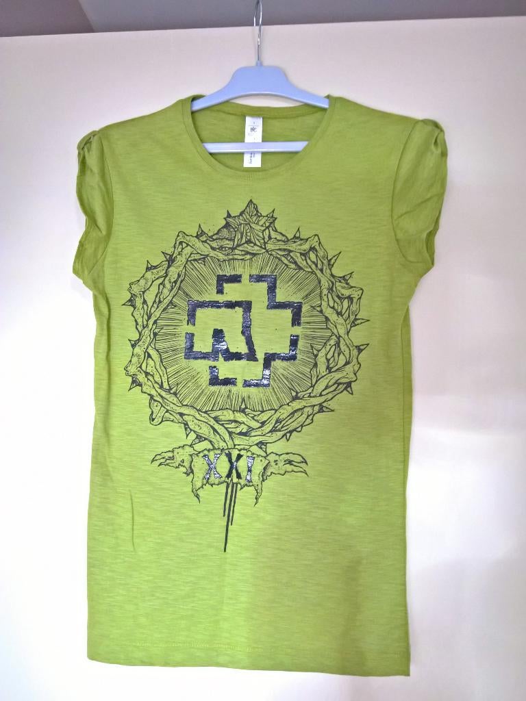 Tshirt Rammstein, Neuf, Manches courtes, Enlèvement ou Envoi, Taille 36 (S)