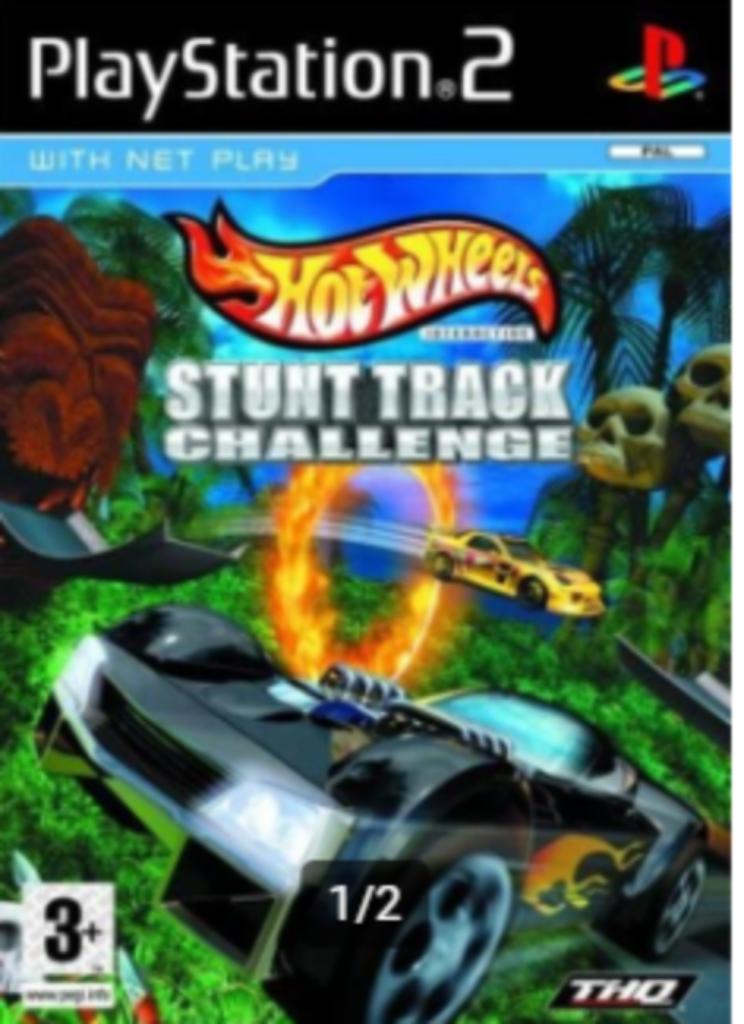 Ps 2 Hot Wheels Stunt Track Challenge, 2 spelers, Ophalen of Verzenden