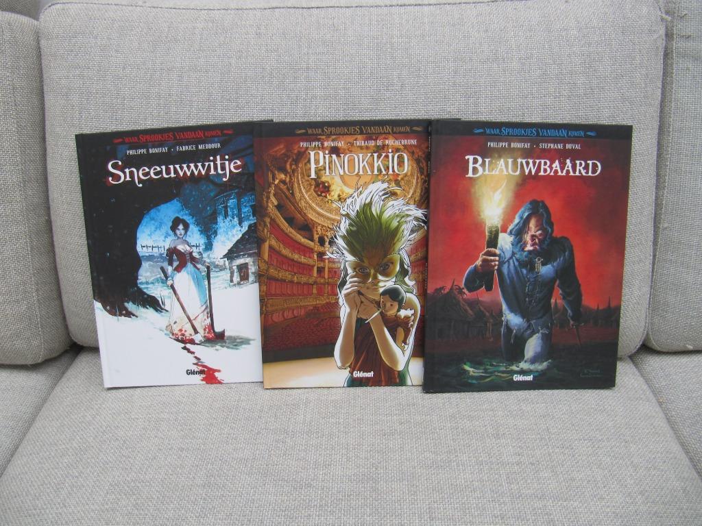 Waar sprookjes vandaan komen -3 hardcovers- volledige reeks, Boeken, Meerdere stripboeken, Ophalen of Verzenden, Nieuw