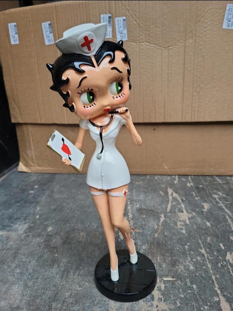 Betty Boop verpleegster 33 cm, Verzamelen, Ophalen of Verzenden, Betty Boop, Zo goed als nieuw