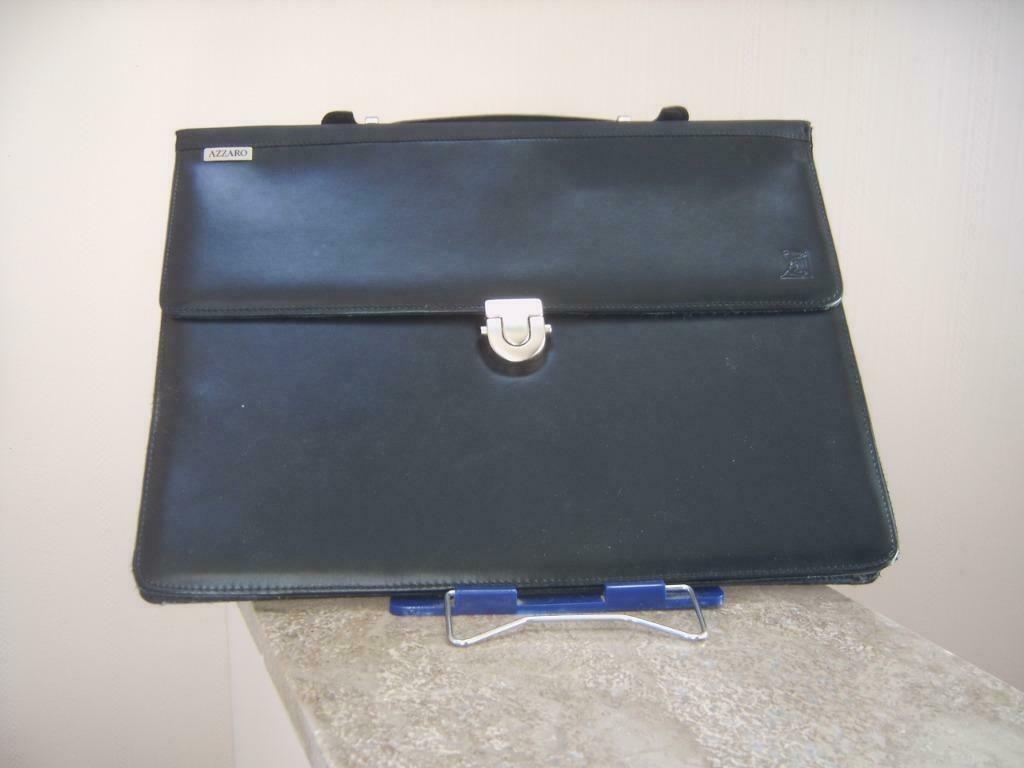 documententas Azzaro, Neuf, Cuir, Enlèvement ou Envoi, Porte-documents ou Cartable