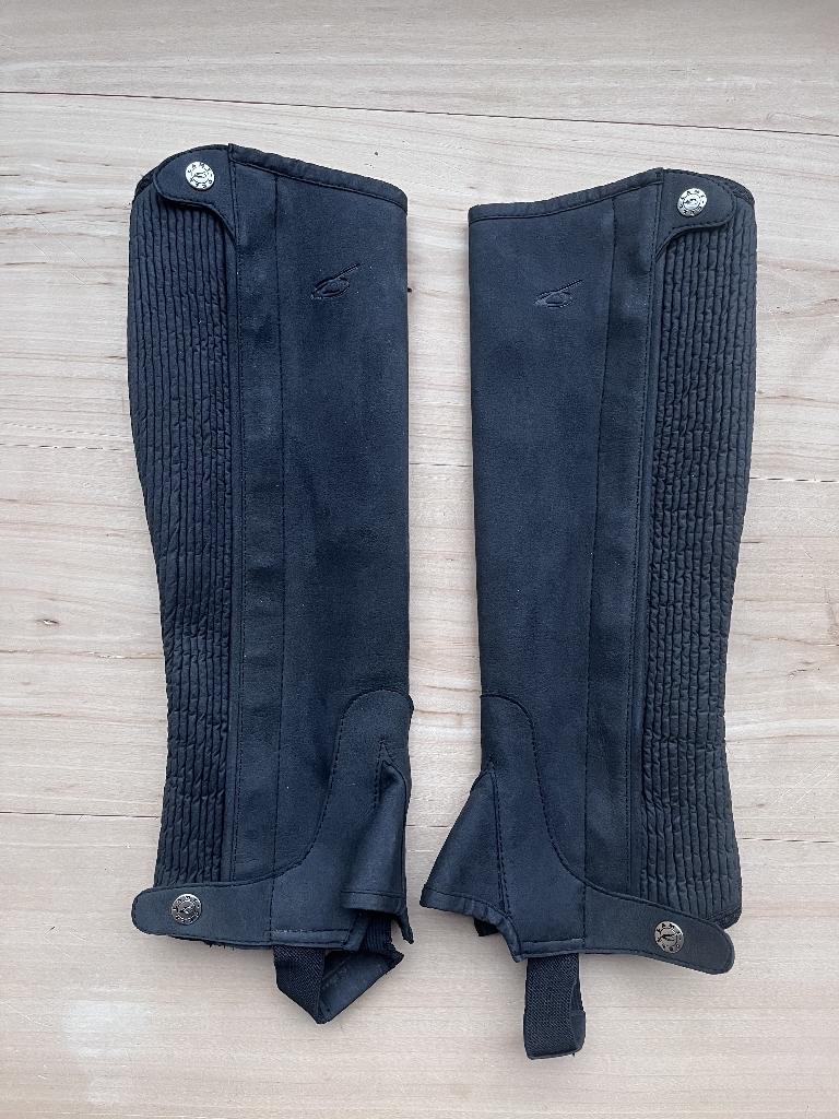 Lamicell lederen chaps – zwart – maat M, Enlèvement ou Envoi, Comme neuf, Femmes, Sous-vêtement