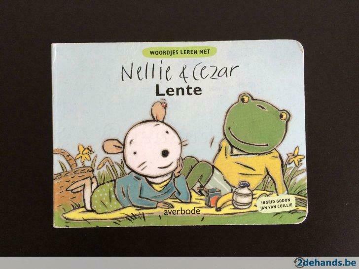 boek nellie & cezar woordjes leren thema lente, Ophalen of Verzenden, Gelezen, 0 tot 6 maanden