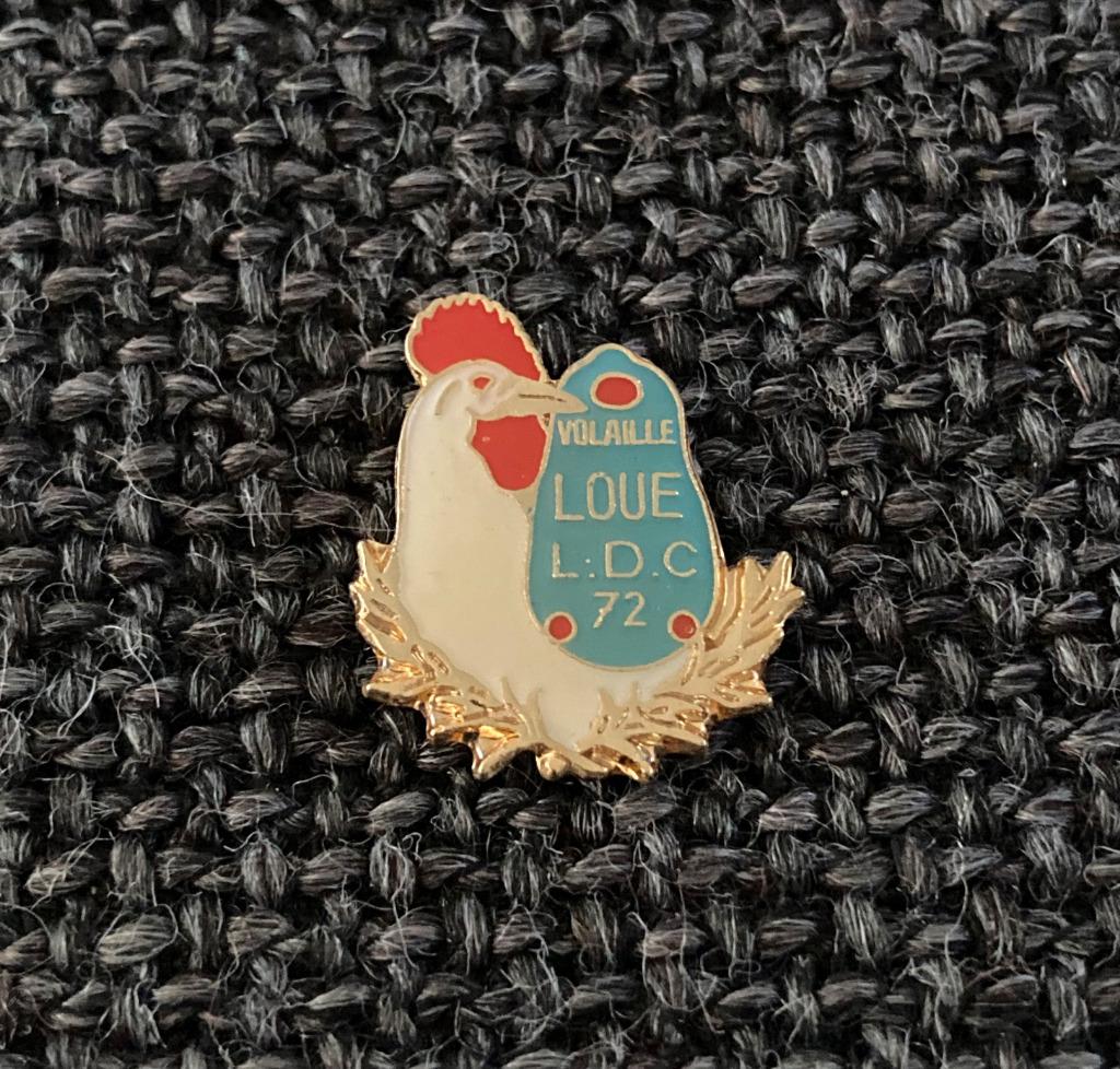 PIN - VOLAILLE - LOUIS DREYFUS COMPANY, Envoi, Utilisé, Autres sujets/thèmes, Insigne ou Pin's