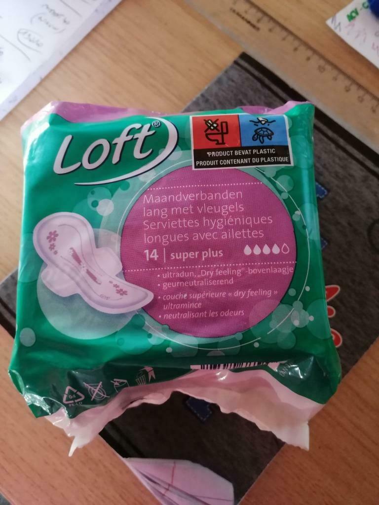 MAANDVERBAND MERK LOFT SUPER PLUS, Ophalen of Verzenden, Nieuw, Overige typen