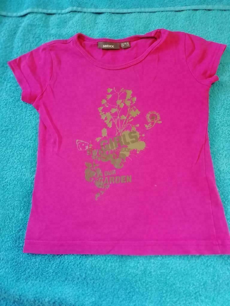 t shirt Mexx maat 110 - 116, Kinderen en Baby's, Kinderkleding | Maat 110, Mexx, Gebruikt, Meisje, Ophalen of Verzenden