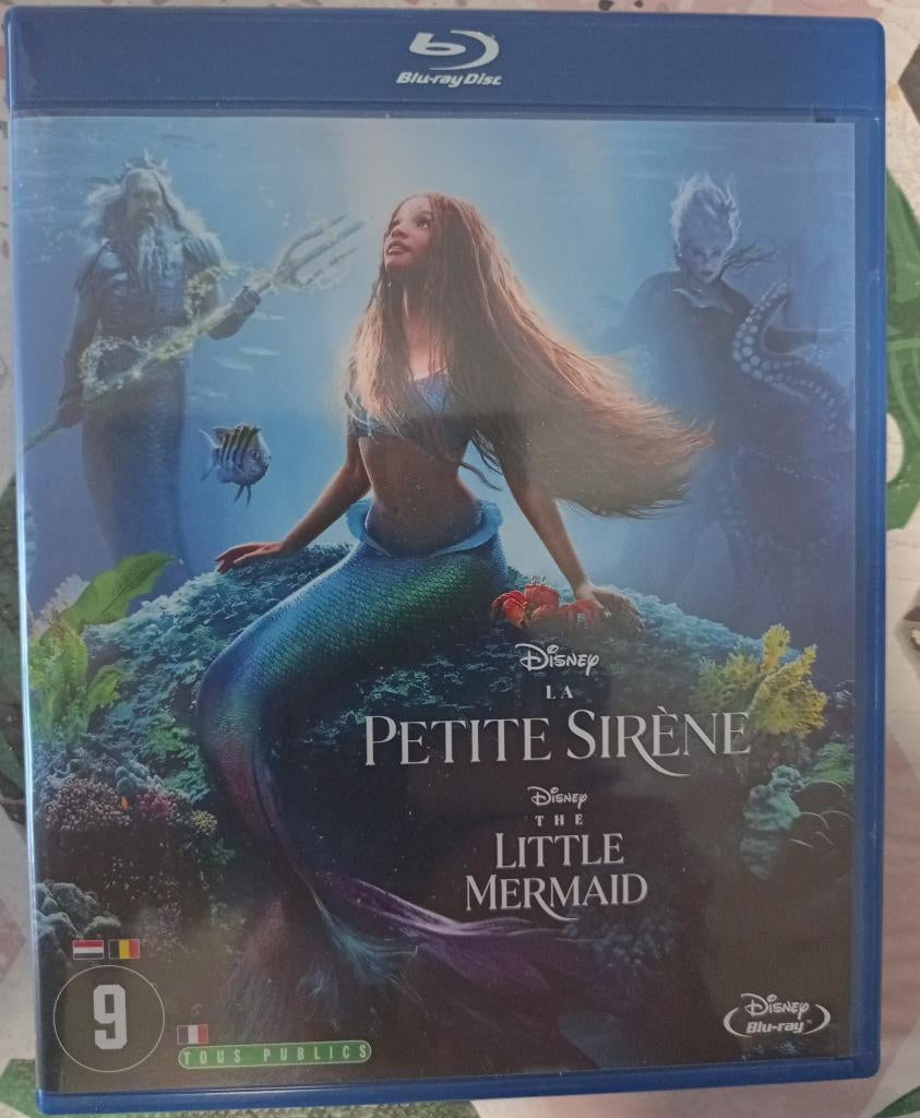 Blu-ray Dvd  Disney Petite Sirene Little Mermaid Ondertiteld, Ophalen of Verzenden, Zo goed als nieuw, Tekenfilms en Animatie