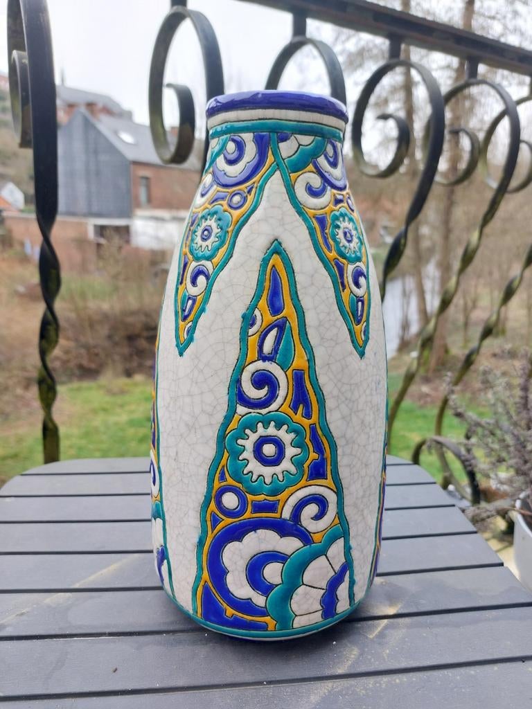 Vase boch keramis catteau, Antiquités & Art, Antiquités | Céramique & Poterie, Enlèvement