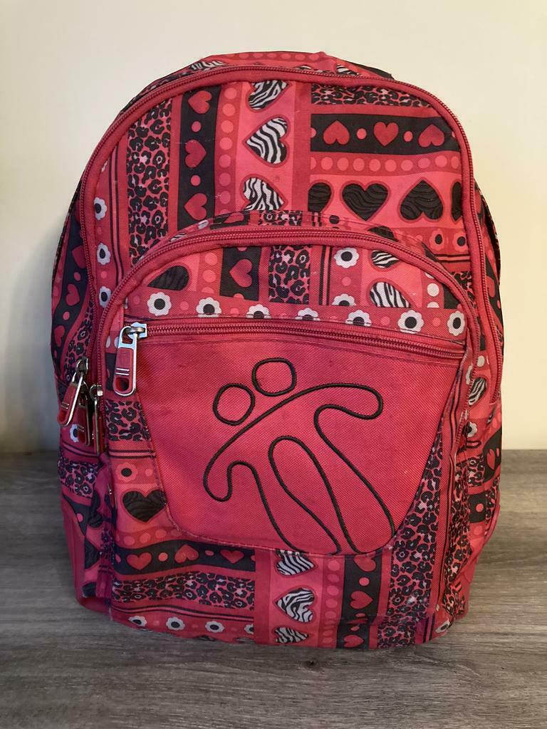 Sac à dos TOTTO, 40 à 50 cm, Rose, 30 à 40 cm, Utilisé