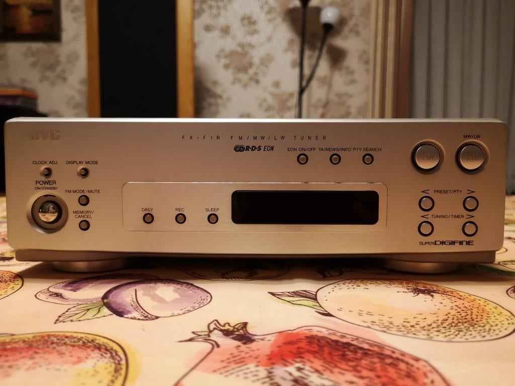 Super tuner numérique JVC FX-F1R en excellent état ! Rare !, Enlèvement ou Envoi, Utilisé