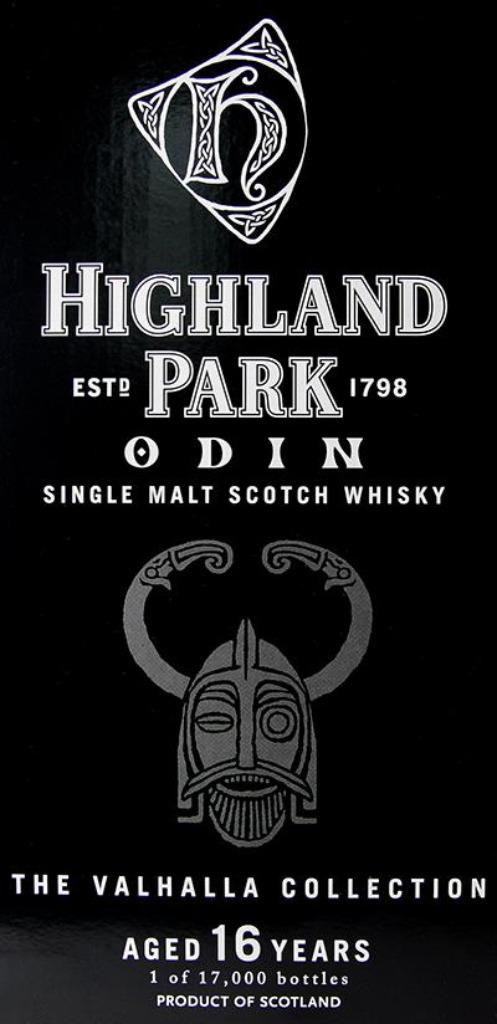 Whisky Highland Park Odin (Valhalla Serie ), Ophalen of Verzenden, Nieuw, Vol