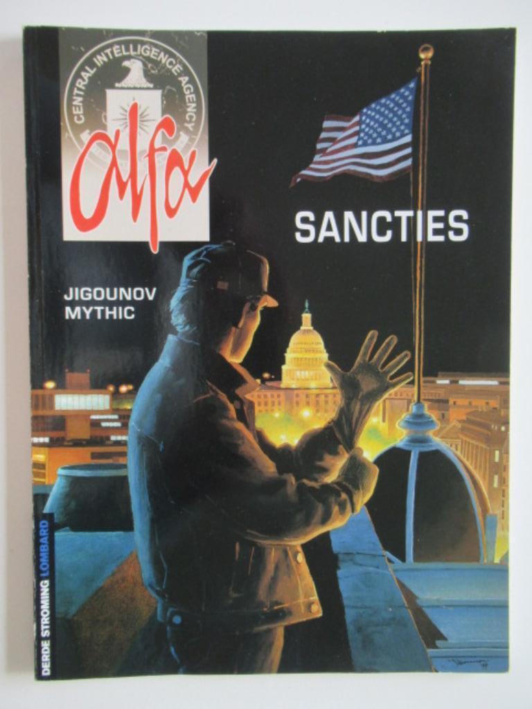 alfa...nr.5...santies, Boeken, Stripverhalen, Ophalen of Verzenden, Gelezen