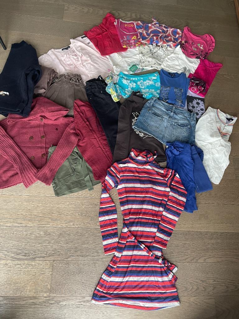 pakket 27 stuksmerkkledij maat 128, Ophalen of Verzenden, Zo goed als nieuw, Maat 128