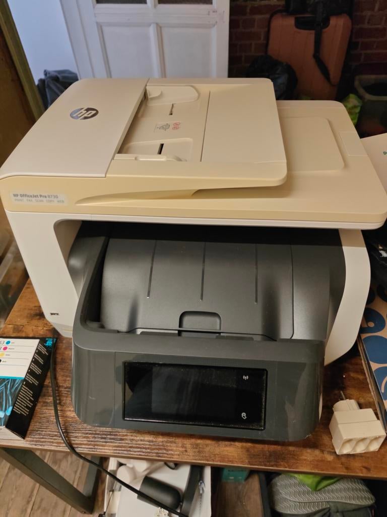 Printer HP officejet pro 8730 + 953 cartridges, Enlèvement, Imprimante