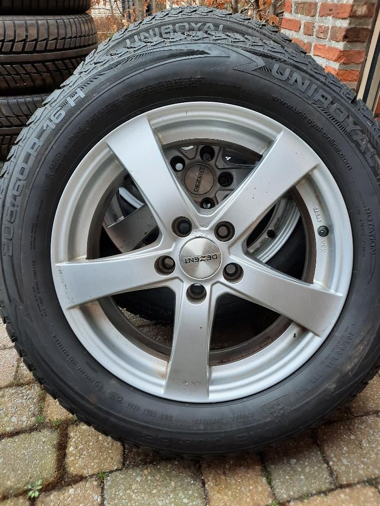 Jantes DEZENT 16" OPEL, CHEVROLET.., Pneus hiver, 16 pouces, Véhicule de tourisme, 205 mm
