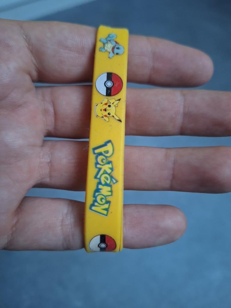 Armbandje Pokemon, Ophalen of Verzenden, Gebruikt, Geel