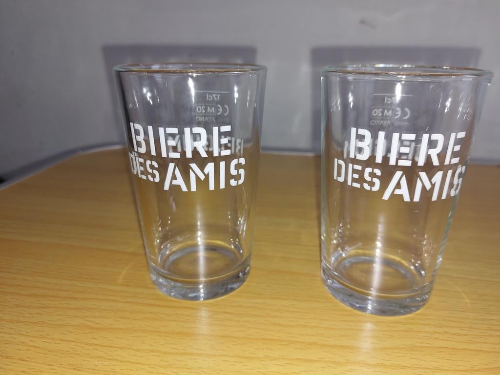Verres de dégustation de Bière des amis, Enlèvement ou Envoi, Comme neuf, Verre à bière