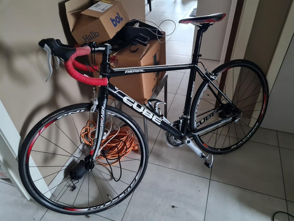 Cube aerial racefiets maat 56, Fietsen en Brommers, Fietsen | Racefietsen, Ophalen, Gebruikt