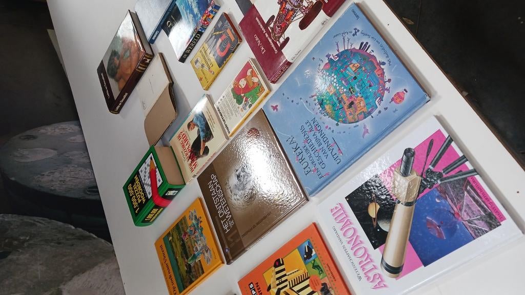 Knutselen, techniek, atlas.., Boeken, Ophalen, Gelezen
