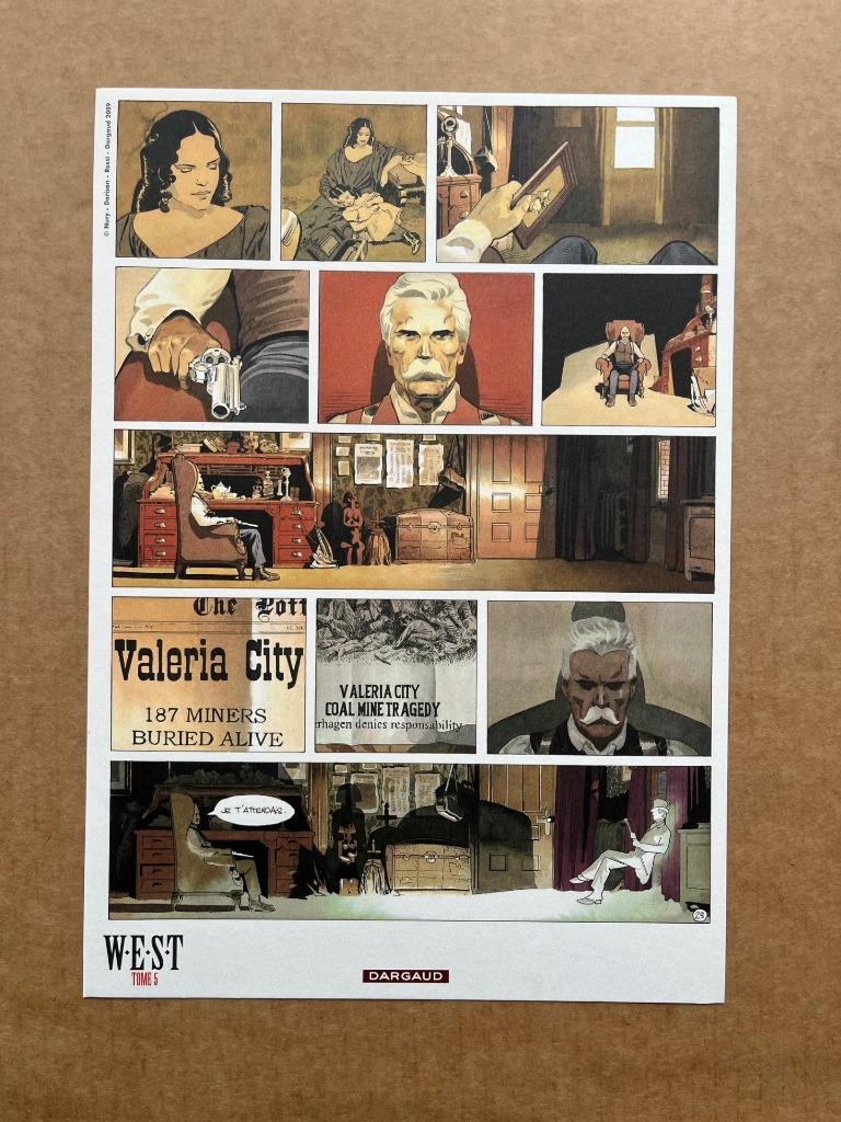 Ex-libris W.E.S.T - Rossi - 2009 - Dargaud, Verzenden