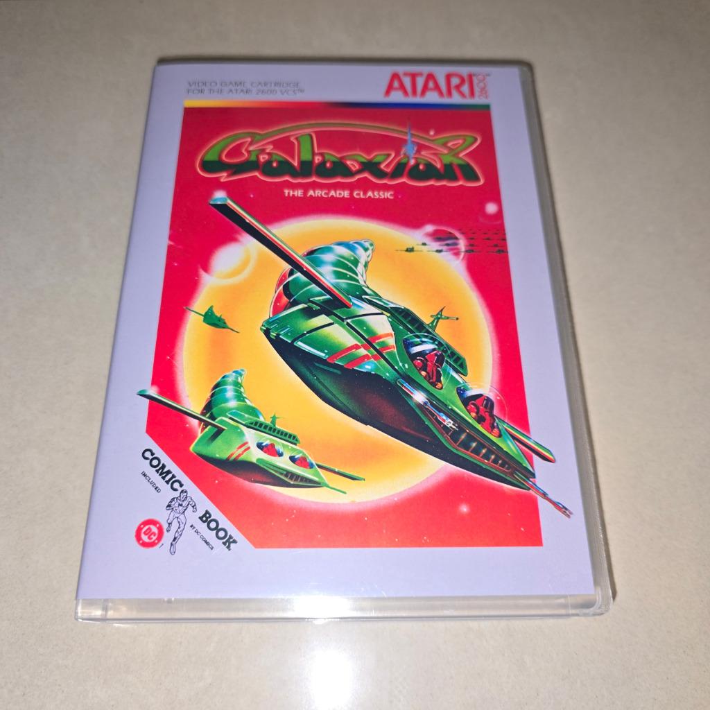 Galaxian Atari 2600 Game case, Games en Spelcomputers, Games | Atari, Verzenden, Zo goed als nieuw, Atari 2600