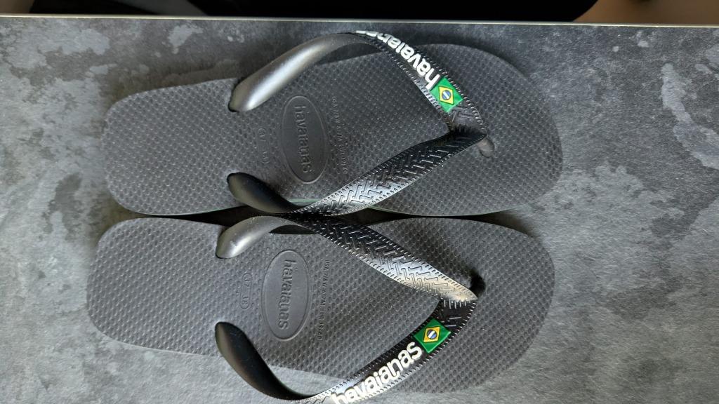 Slippers: NIEUW Havaianas, Neuf, Enlèvement ou Envoi, Sandales de bain, Noir