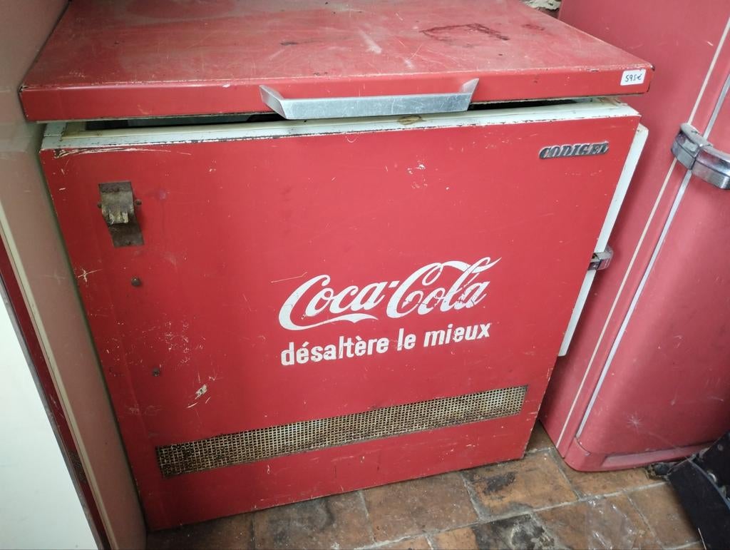 oude coca cola frigo, Verzamelen, Ophalen of Verzenden, Gebruikt