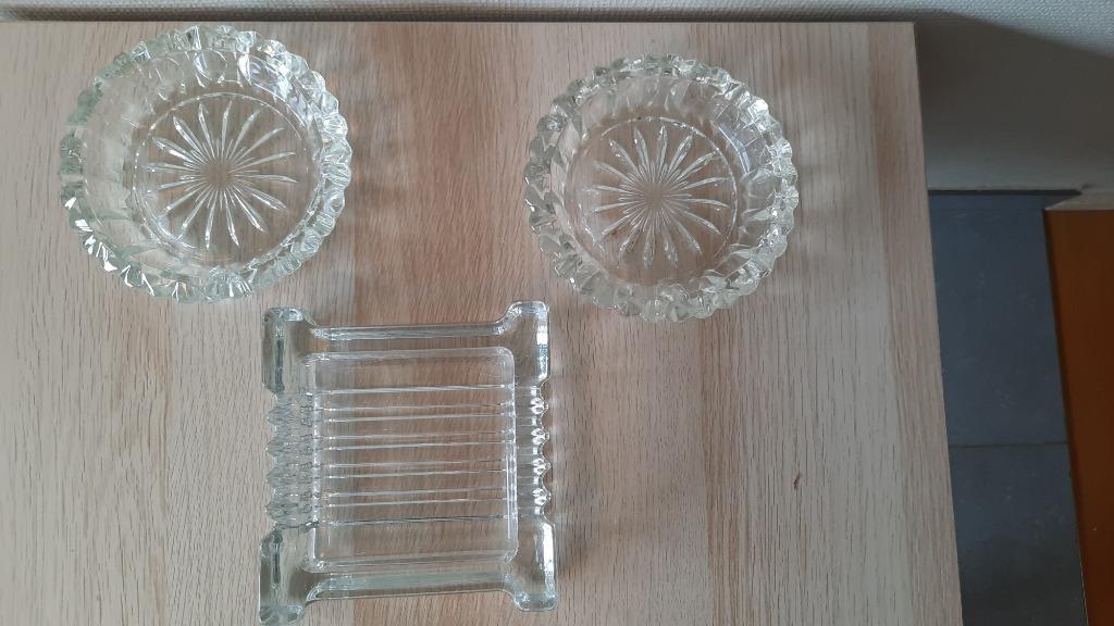 asbakken glas, Enlèvement, Utilisé, Cendrier