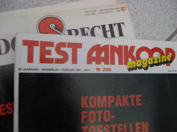 Testaankoop maandbladen 1983 tem1987, Boeken, Tijdschriften en Kranten, Ophalen, Gelezen