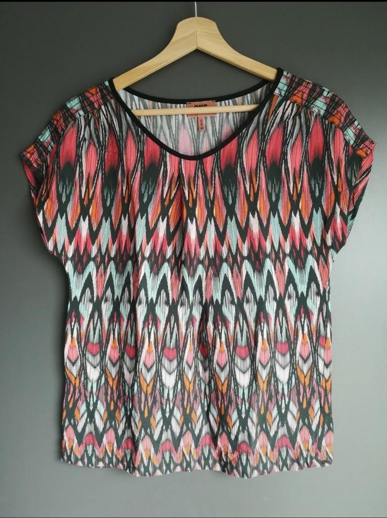 Oversized blouse van CKS - Maat XS, Ophalen of Verzenden, Zo goed als nieuw, Korte mouw, Maat 34 (XS) of kleiner