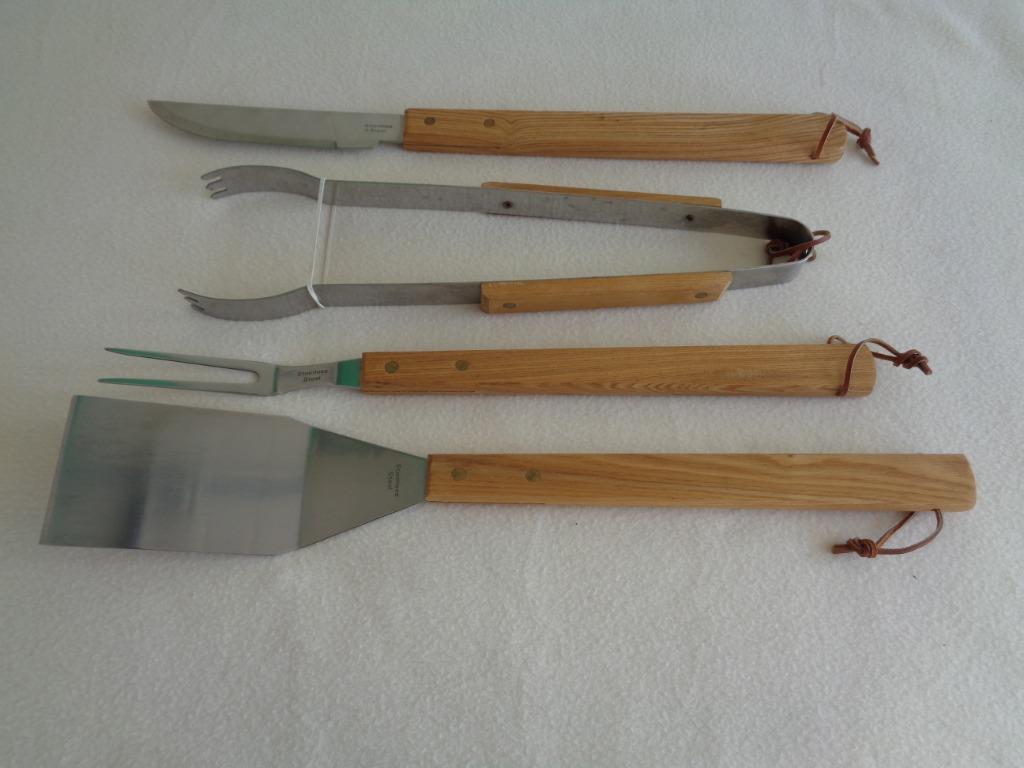 Grand Couverts pour Barbecue X 4 Pièces, Ophalen of Verzenden, Gebruikt