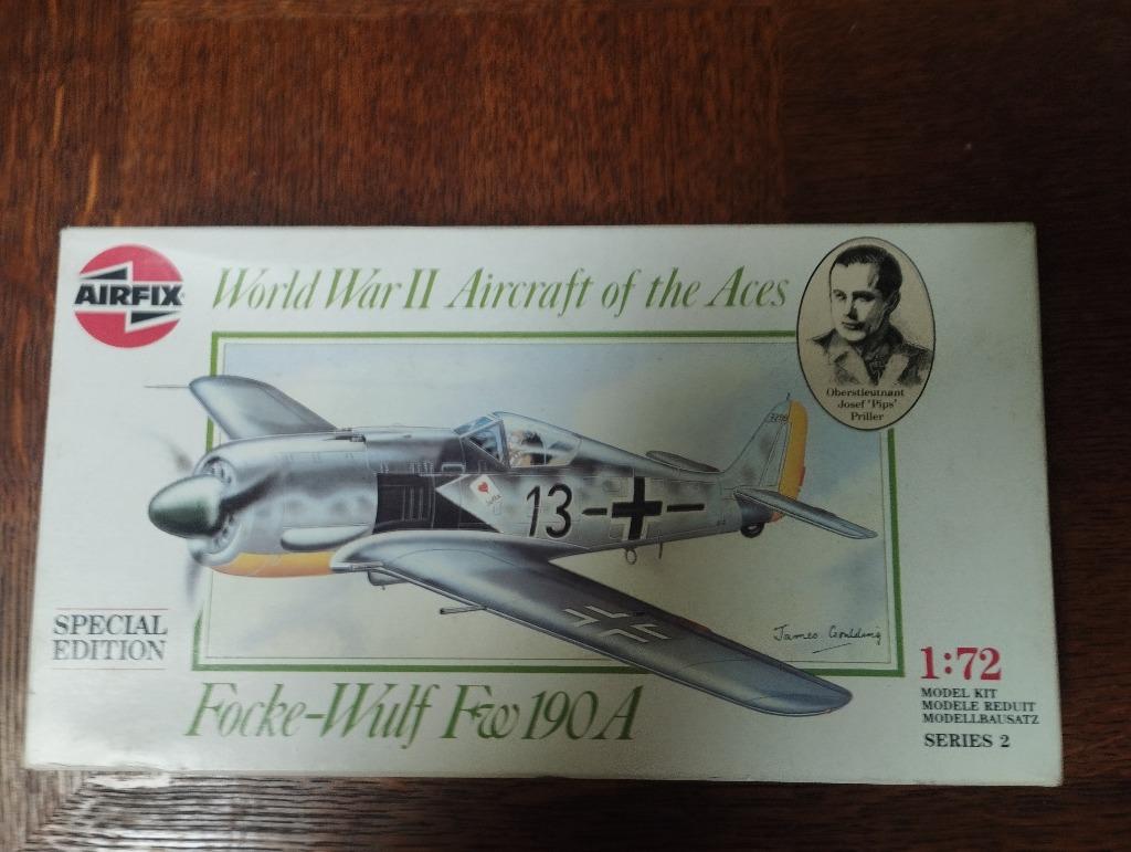 AIRFIX 02085 WWII Aircraft of the Aces Focke-Wulf Fw 190A, Neuf, Autres marques, Enlèvement, 1:72 à 1:144
