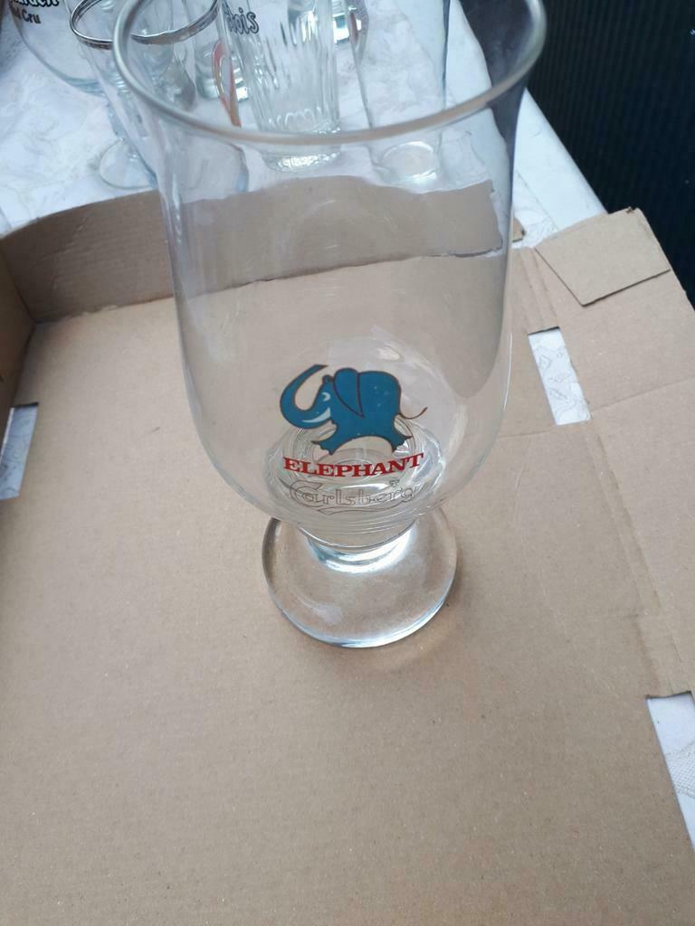 Groot glas Elephant Carsberg, Collections, Marques de bière, Enlèvement