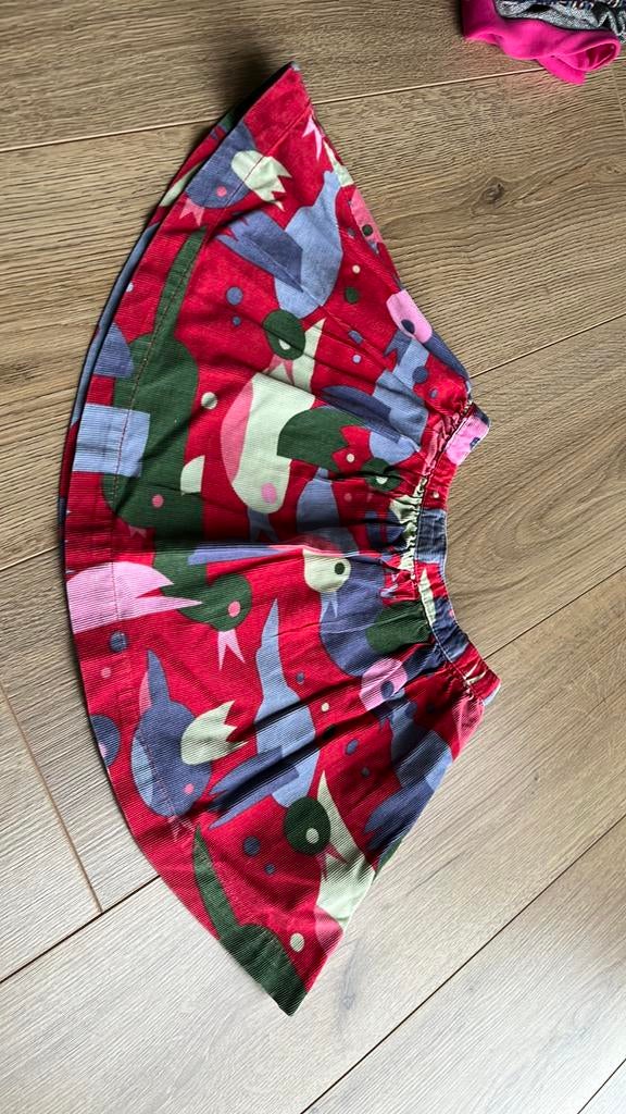Fleurig rokje mt98, Kinderen en Baby's, Kinderkleding | Maat 98, Meisje, JBC, Ophalen of Verzenden, Zo goed als nieuw