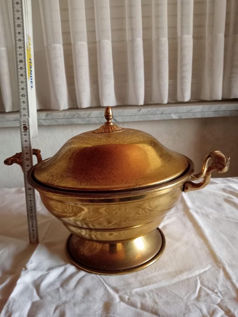 Koperen pot met deksel, Ophalen, Koper