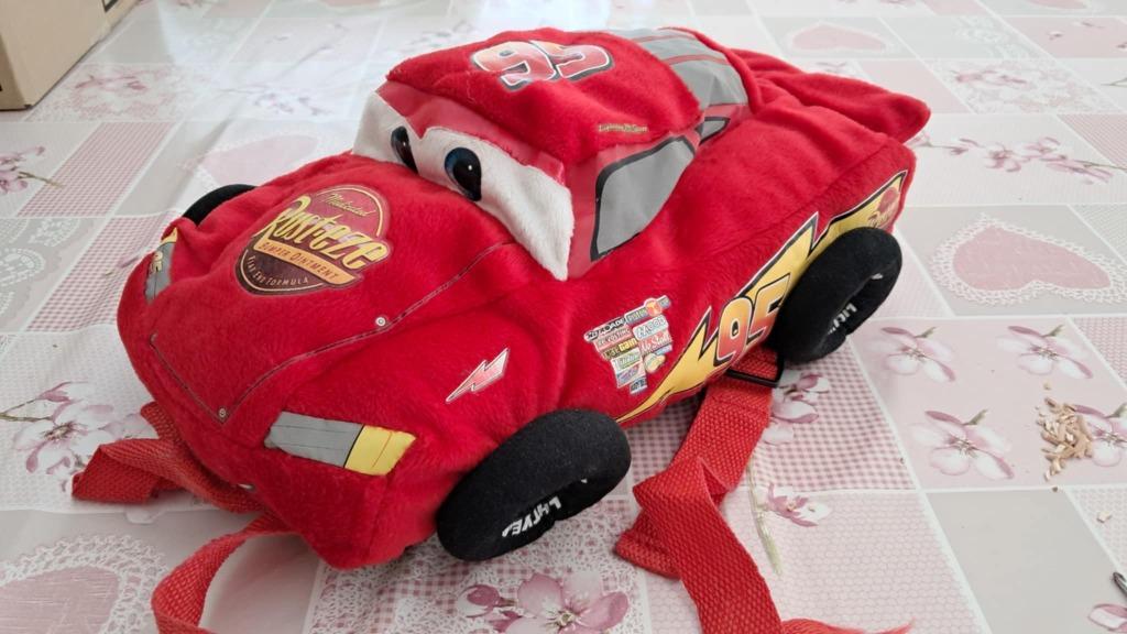 Cars pluche rugzakje, Enlèvement ou Envoi, Comme neuf, Garçon ou Fille