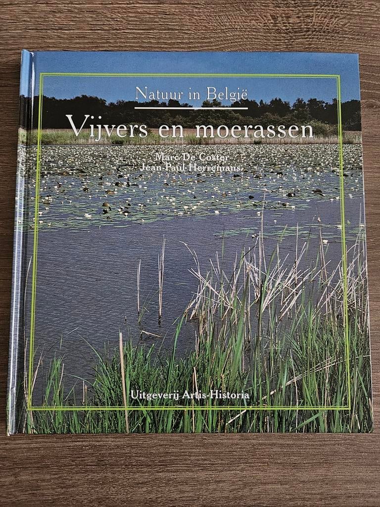 Natuur in België vijvers en moerassen, Boeken, Ophalen, Zo goed als nieuw
