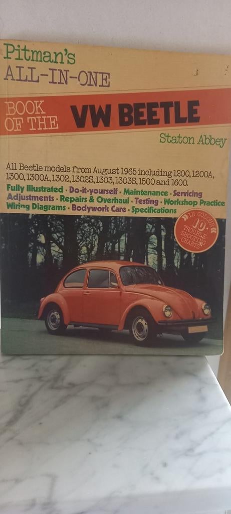 Volkswagen Vw Kever beetle manual vraagbaak, Ophalen of Verzenden