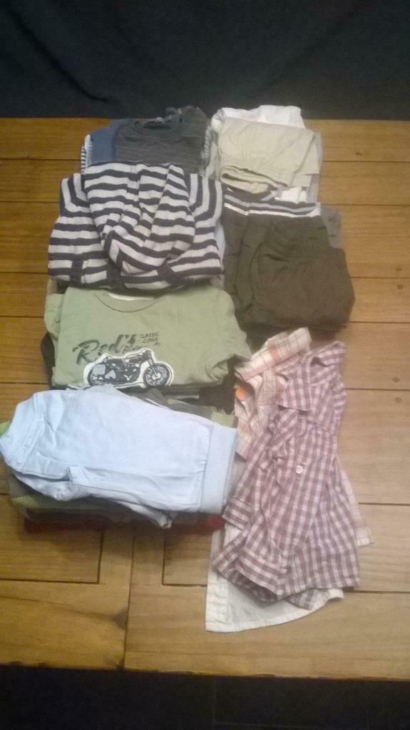 Lot vêtements bébé garçon 6 mois, Ophalen, Zo goed als nieuw, Pulls, Jongetje