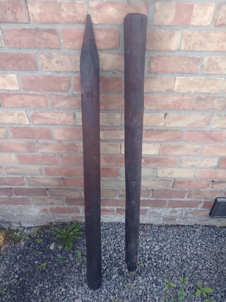 houten weide paaltjes, Enlèvement, Comme neuf, Moins de 180 cm, Poteaux