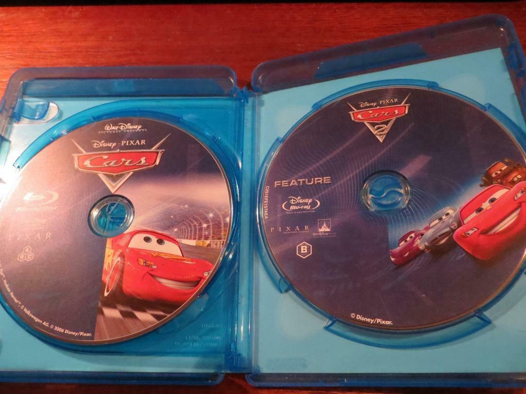 DISNEY / PIXAR - BLU-RAY & DVD - CARS 2, Verzenden, Overige figuren, Gebruikt, Overige typen