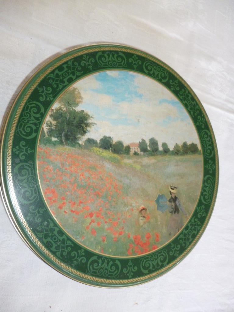 Boite en métal CLAUDE MONET 'Les Coquelicots 1873 collection, Collections, Boîte en métal, Enlèvement ou Envoi, Utilisé
