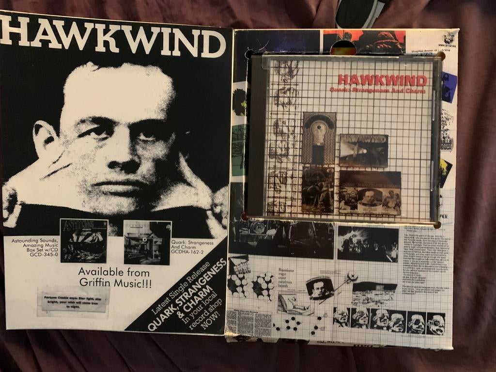 Hawkwind, Cd's en Dvd's, Verzenden, 1985 tot 2000, Zo goed als nieuw, Boxset