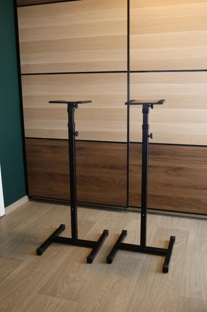 Speakerstatieven Omnitronic MO-1 - tegen elk aannemelijk bod, Muziek en Instrumenten, Standaarden, Zo goed als nieuw, Instrumentstandaard