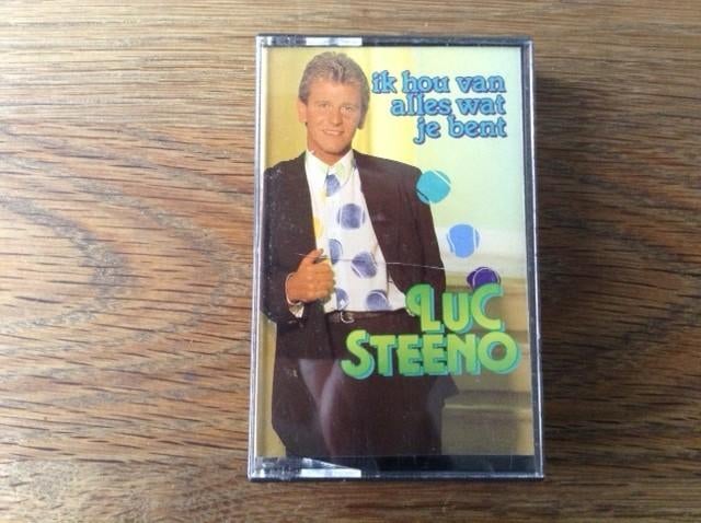 muziekcassette luc steeno, CD & DVD, Cassettes audio, Enlèvement ou Envoi, En néerlandais, 1 cassette audio, Originale