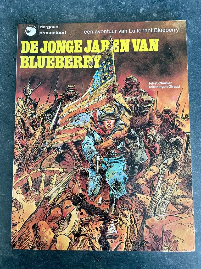 De jonge jaren van Blueberry | 1. De jonge jaren van ..., Gelezen, Eén stripboek, Charlier / Giraud, Verzenden