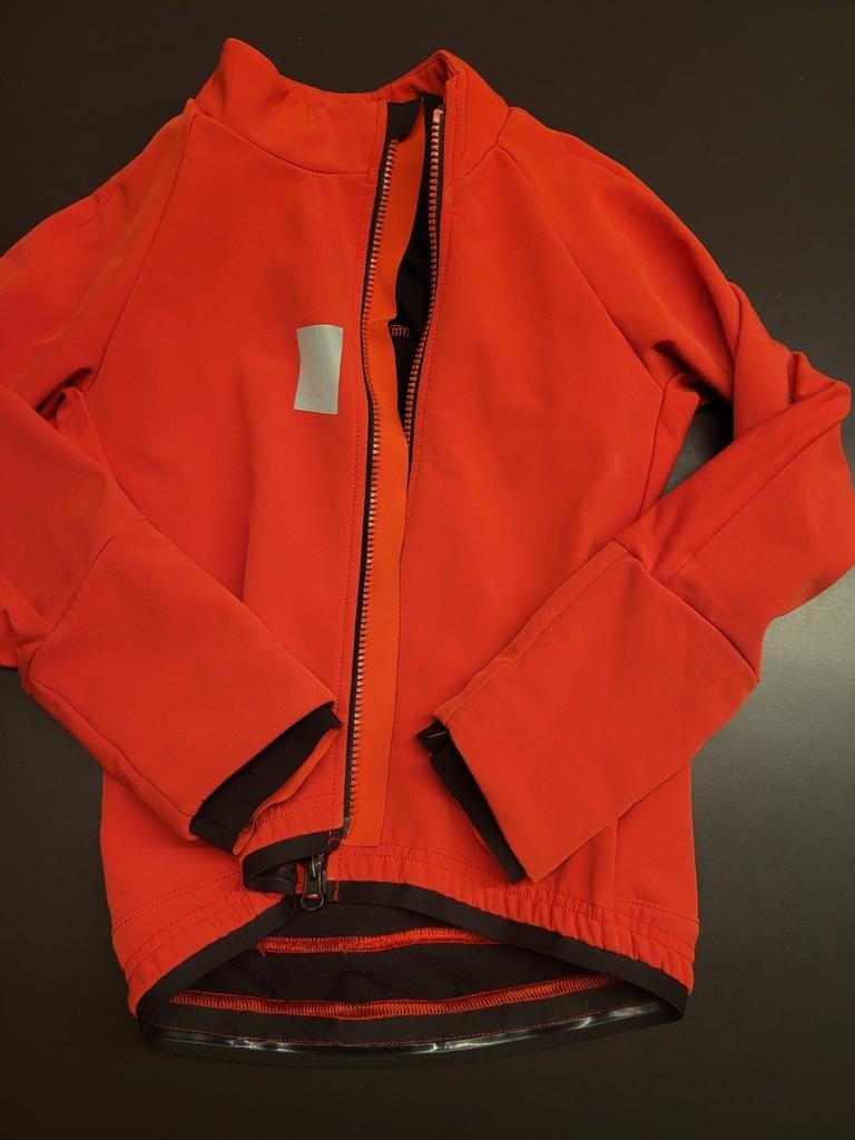 Warme fietsjas kind 140 decathlon 10-11 jaar / 141-150 cm, XXS, Vêtements d'extérieur, Enlèvement ou Envoi, Comme neuf