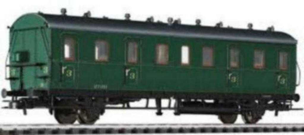 LILIPUT 334052 voiture voyageur 3cl 27.311 SNCB ép. II ho dc, Hobby & Loisirs créatifs, Trains miniatures | HO, Neuf, Enlèvement ou Envoi