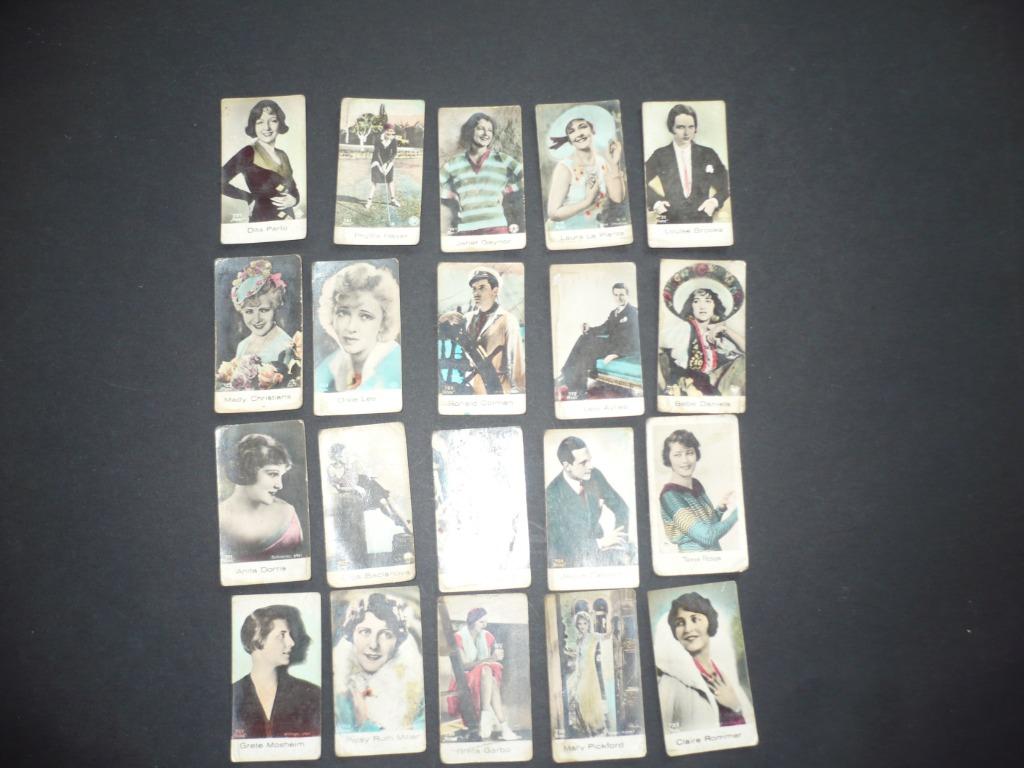 Chocolaterie DE BEUKELAER : 20 chromos (vedettes) pour la sé, Collections, Enlèvement ou Envoi