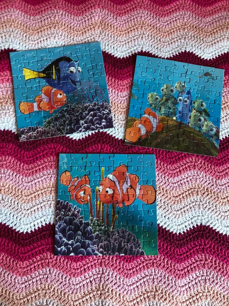 Finding nemo ravensburger 3 puzzels, Ophalen of Verzenden